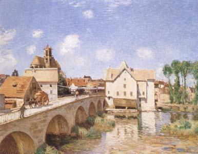 Alfred Sisley The Bridge of Moret (mk09)